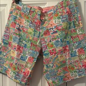 Lilly Pulitzer State patch shorts
